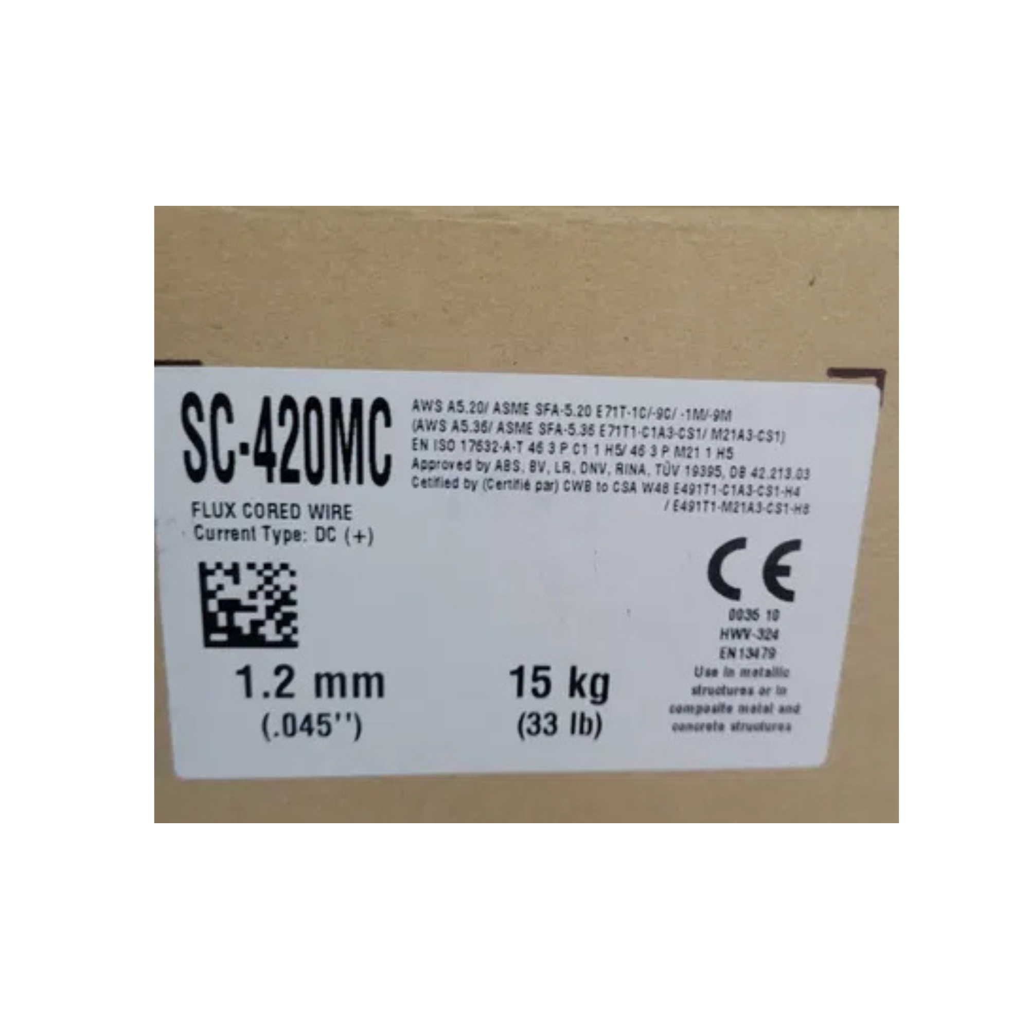 Hyundai Mig Wire 1.2Mm 71T-Fc Sc-420Mc-H4 (Fluxcore) 15Kg - Image 2