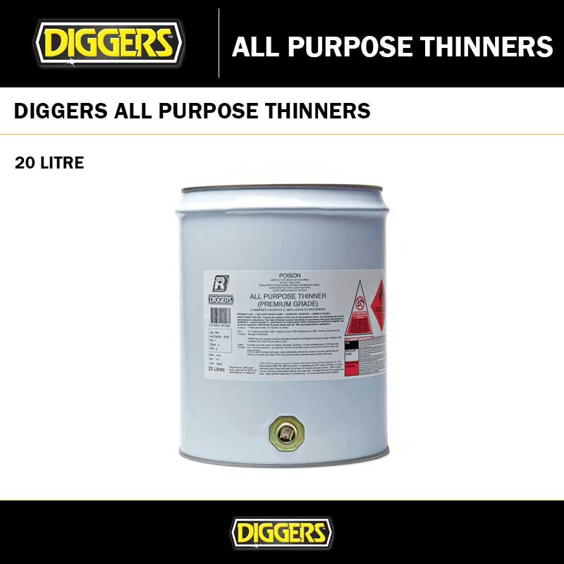 Diggers Thinners All Purpose - 20Ltr - Image 2