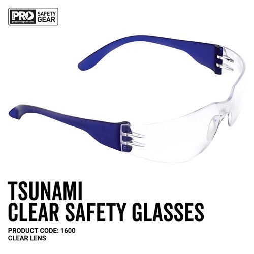 Pro Choice Safety Specs - Tsunami Clear - Image 2