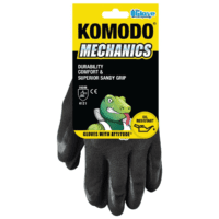 Komodo Mechanic's Gloves Nitrile-Cut 1 Abrasive-Res  Size 8 Medium