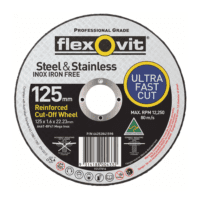 CUTTING DISC - 127MM X 2.0 X 22.2 - INOX -METAL - FLEXOVIT