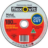 CUTTING DISC 180 X 2.5 X 22 FH38 I/FREE C/O - FLEXOVIT