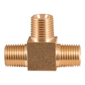 Brass Tee 3/8 Bsp Male