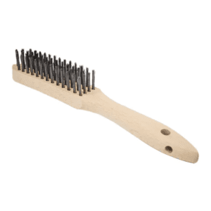 4 Row Wire Scratch Brush Wood