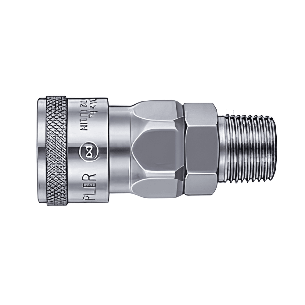 Socket Male 1/4" Bspt - Nitto 20Sm