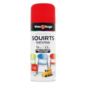 Squirts Paint & Prime 310G - Gloss Cherry Red