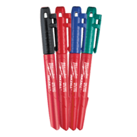 Mil Inkzall Colored Fine Marker 4Pk