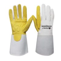 Kamelo Tig Glove Palm Padded White And Yellow