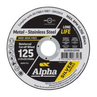 Alpha Cutting Disc 125 X 1.0Mm