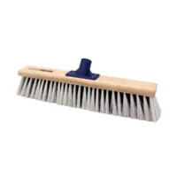 Broom (Wooden) Head - 45Cm Hard/Soft -All Purpose
