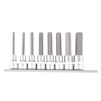 8Pc Bit Socket - Hex 1/2Dve M