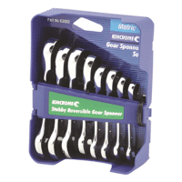 Gear Rev Stubby Spanner 8Pce Metric