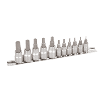 11 Piece Hex Socket Set Imperial