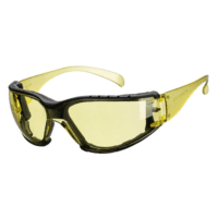 Wrap Around Plus- Safety Spectacle - Dust- Amber