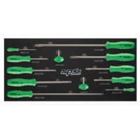 12Pc Screwdriver Set Housed In Eva Foam