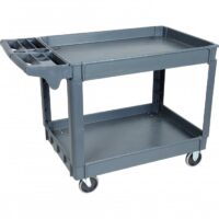 Plastic Service Cart 2 Trays