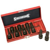 Sidchrome Inhex Socket Set Met