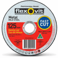 CUTTING DISC 125 X 2.5 X 22.2 - STEEL
