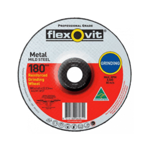 GRINDING DISC 180 X 6.8 X 22 D/C METAL  - FLEXOVIT