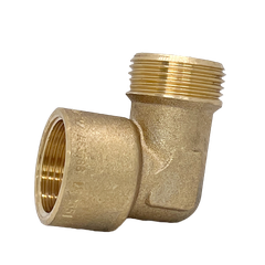 No.25P 3/4''Bsp M&F Elbow Brass