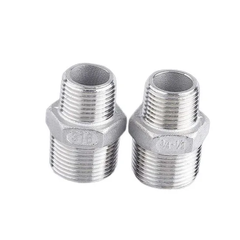 Reducing  Hex Nipple 3/4"X 1/2" Bsp
