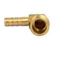 P6 3/8 X 3/8Bsp Male Elbow Hosetail