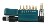 Bit Set, Tamperproof, With Offset Handle