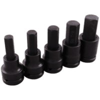 3/4" Dr Socket, Impact In-Hex 23Mm