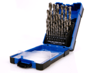 Drill Jobber Set M2 Hss Blue 25+1Pc W/Csink P&N