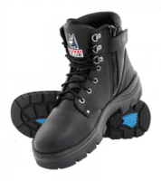 Boots Argyle Zip Black 10.0