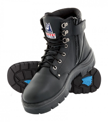 Boots Argyle Zip Black 10.0