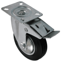 75Mm Brake Castor Wheels