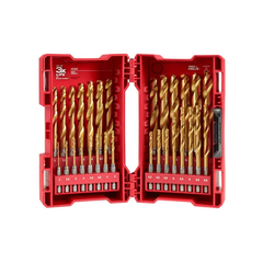 Shockwave Red Hex Titanium Drill Set 29 Pc Kit