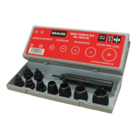 Maun Wad Punch Kit -Imperial 10Pce (1/4"- 1")