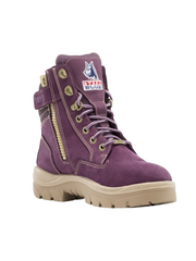 Boots Southern Cross Zip Ladies Purple 8.0