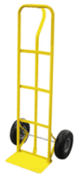P Handle Hand Trolley, Puncture Proof Wheel, 200Kg Cap.