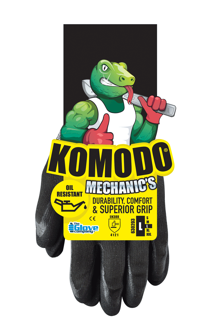 Mechanic'S Gloves Nitrile-Cut 1 Arasive-Res  Size 6 Small