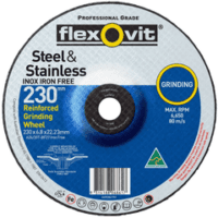Grinding Disc 230X6.8X22 D/C Inox/Stainless