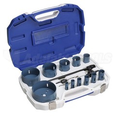 Hole Saw Kit Industrial 19Pce 16-114Mm