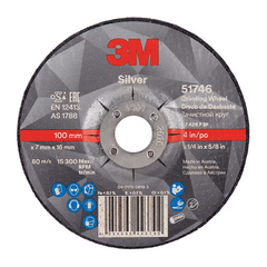 3M Silver C/O Wheel 100X1.0X15.88Mm