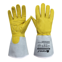 Kamelo  Tig Glove  Yellow Long Cuff Xl