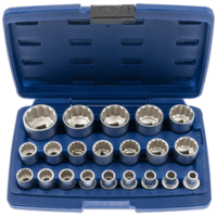 1" Dr Socket, Double Hex 2-1/4