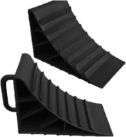 Wheel Chock Set Of 2 Black-200Lx178Wx150H Light Truck