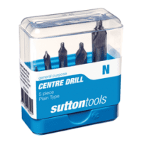 Scd1 Set 5Pce Centre Drills 60 Plain Hss No1 - No5