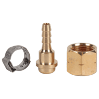 5Mm Barb X Lh Acet Hose End Connector
