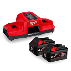 M18 Rapid Charger And 2 X 6.0Ah Rapid Batteries