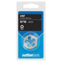 9/16" X 18 Unf  Die Nut