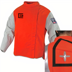Proban Jacket Leather Sleeves L