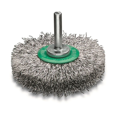 Wire Wheel 50 X 15Mm X 6Mm Stainless Steel - Mtd