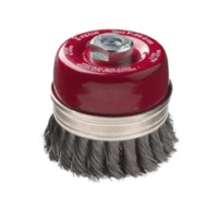 125Mm Twist Knot Cup Brush M14 X 2.0 Thread
